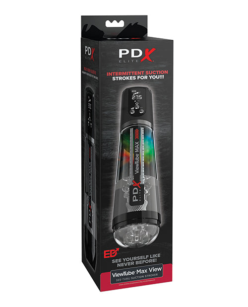 PDX Brands RD553-23 Elite ViewTube MAX View, Black, 4 Suction Patterns, LED