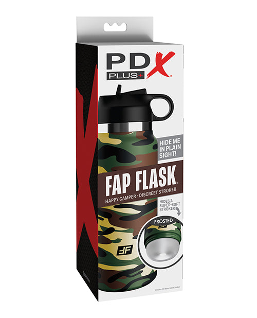 PDX Brands RD630-20 Happy Camper Stroker, Camo Water Bottle Design