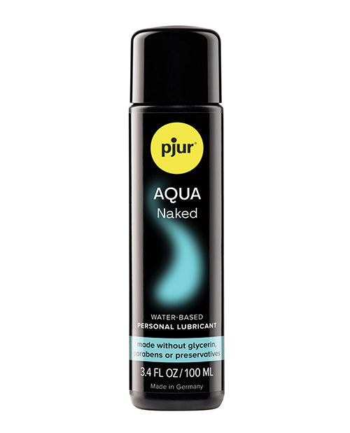 Pjur 13985-02 Aqua Naked Water-Based Lubricant, 100ml Bottle