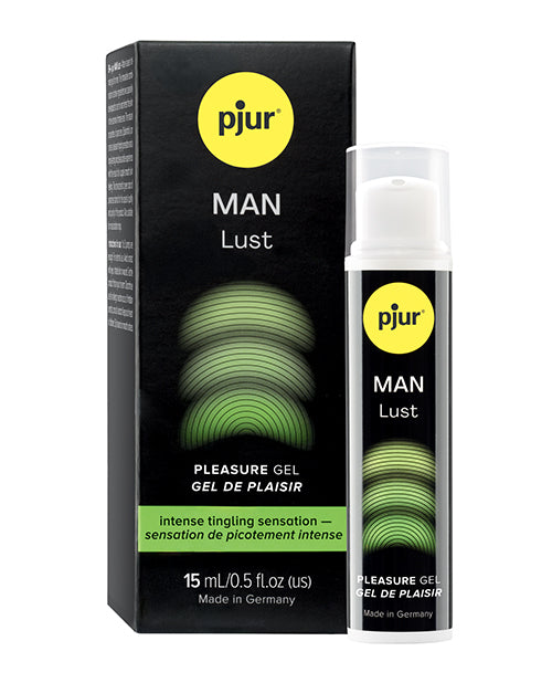 Pjur 14066-02 Man Lust Pleasure Gel, 15ml, Spilanthol