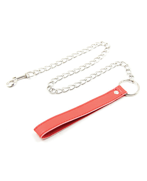 Plesur PC75832R PVC Leash, Red Loop Handle