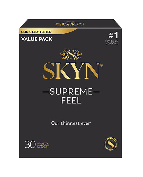 Paradise Marketing 00136 SKYN Supreme Feel Condoms, Pack of 30