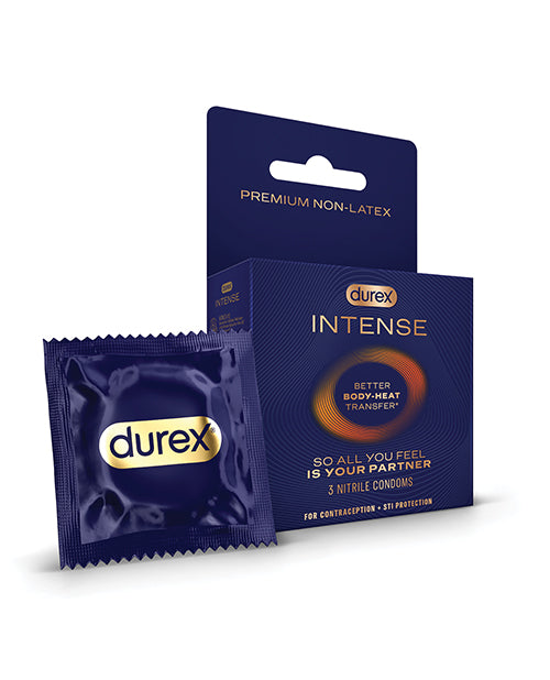 Paradise Marketing 99574 Durex Intense Nitrile Condoms, Pack of 3