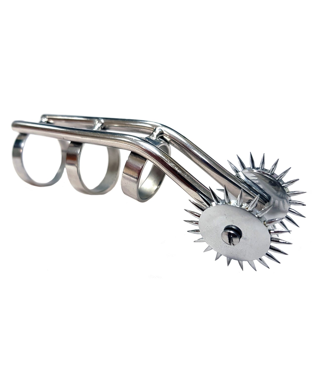 Rouge Stainless Steel Cat Claw Pinwheel, 3 Rings – Intense Sensation