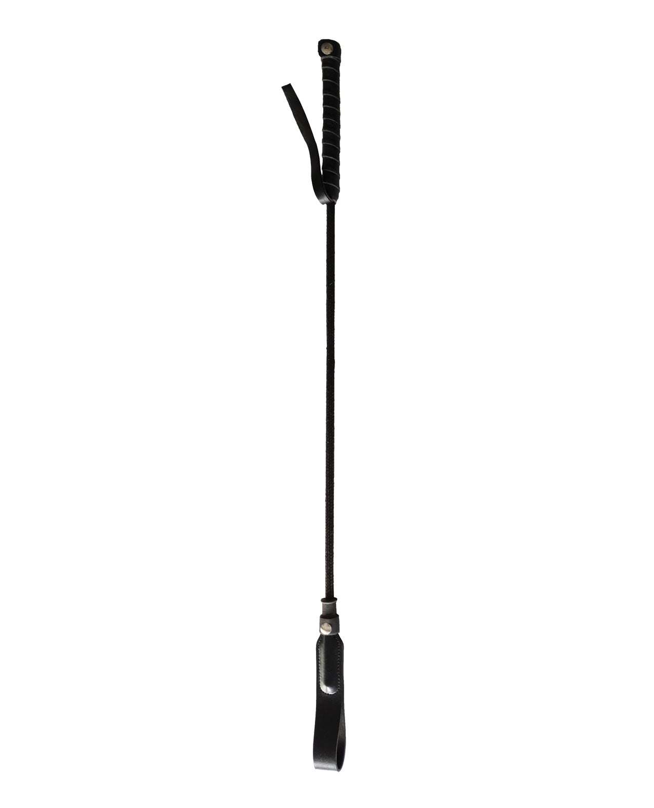Rouge Garments Ltd RCR1168-BK Long Riding Crop Slim Tip, Black
