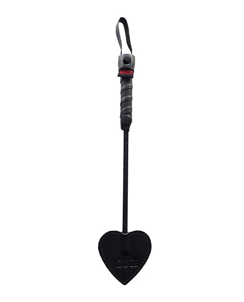 Rouge Garments Ltd RMSP1103-BK Mini Leather Spade Paddle, Black, 26cm