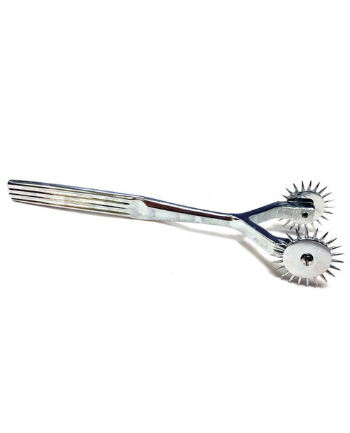 Rouge Garments Ltd RPW055 Stainless Steel 2 Prong Pinwheel, Nickel Plated