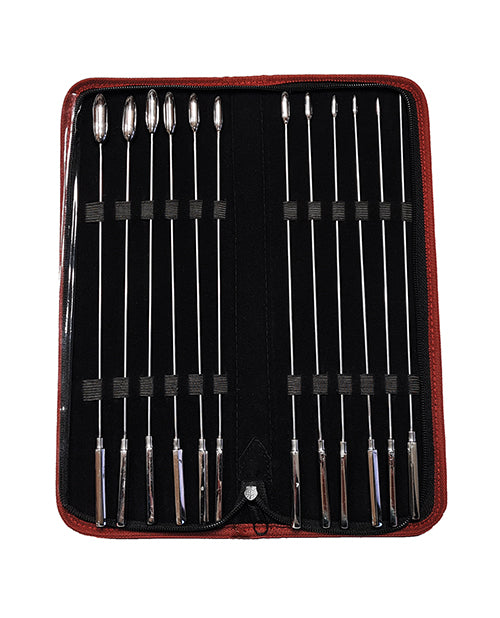 Rouge Garments Stainless Steel Rosebud Dilator Set, 12-Piece