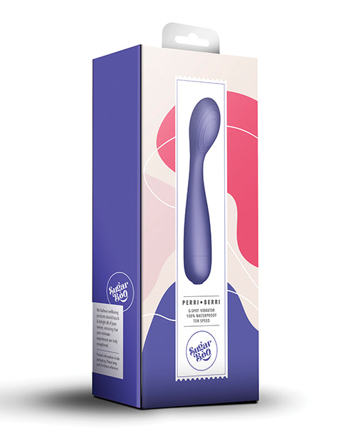 Rocks-Off SugarBoo Peri Berri G-Spot Vibrator, 10-Function, Body-Safe Silicone