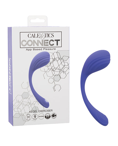 California Exotic Novelties SE-0001-10-3 App Kegel Exerciser, Blue Silicone