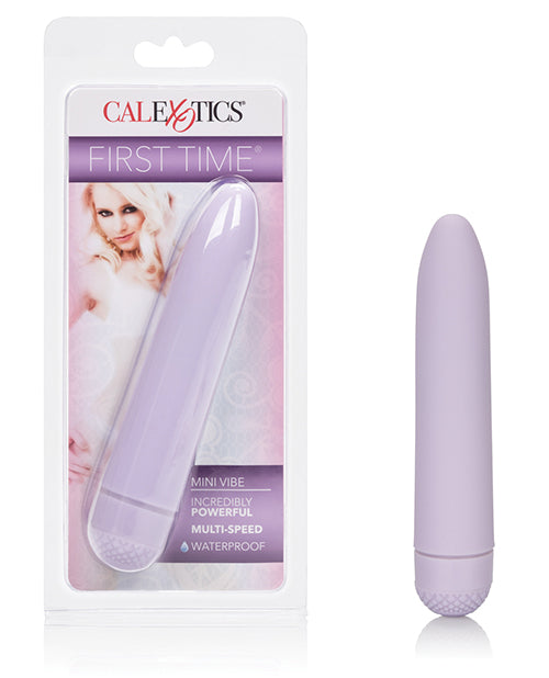 California Exotic Novelties SE-0004-05-2 First Time Mini Vibe - Purple