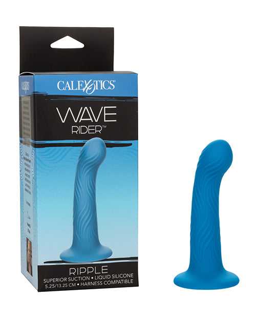 California Exotic Novelties SE-0399-15-3 Wave Rider Ripple G-Probe, Blue