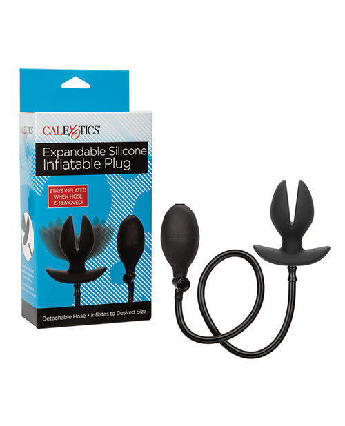 California Exotic Novelties Expandable Silicone Plug, 3" Uninflated Length