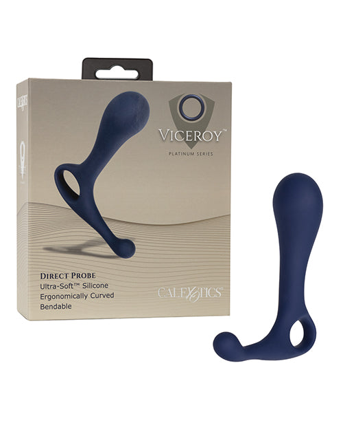 California Exotic Novelties Viceroy Direct Probe - Blue Silicone