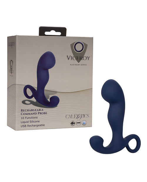 California Exotic Novelties SE-0434-05-3 Viceroy Probe, Silicone, Navy