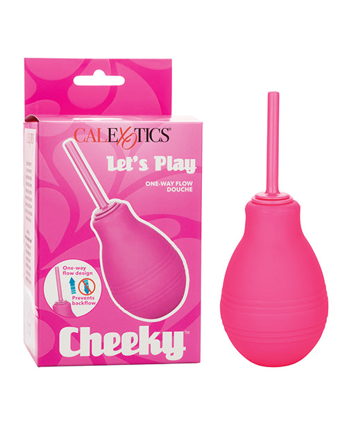 California Exotic Novelties SE-0444-10-3 Cheeky One Way Flow Douche, Pink