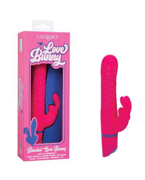 California Exotic Novelties Love Bunny Beaded Spin Bunny Vibrator