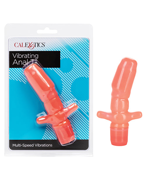 California Exotic Novelties SE-0633-04-3 Anal Vibrating T, Pink, Multi-Speed
