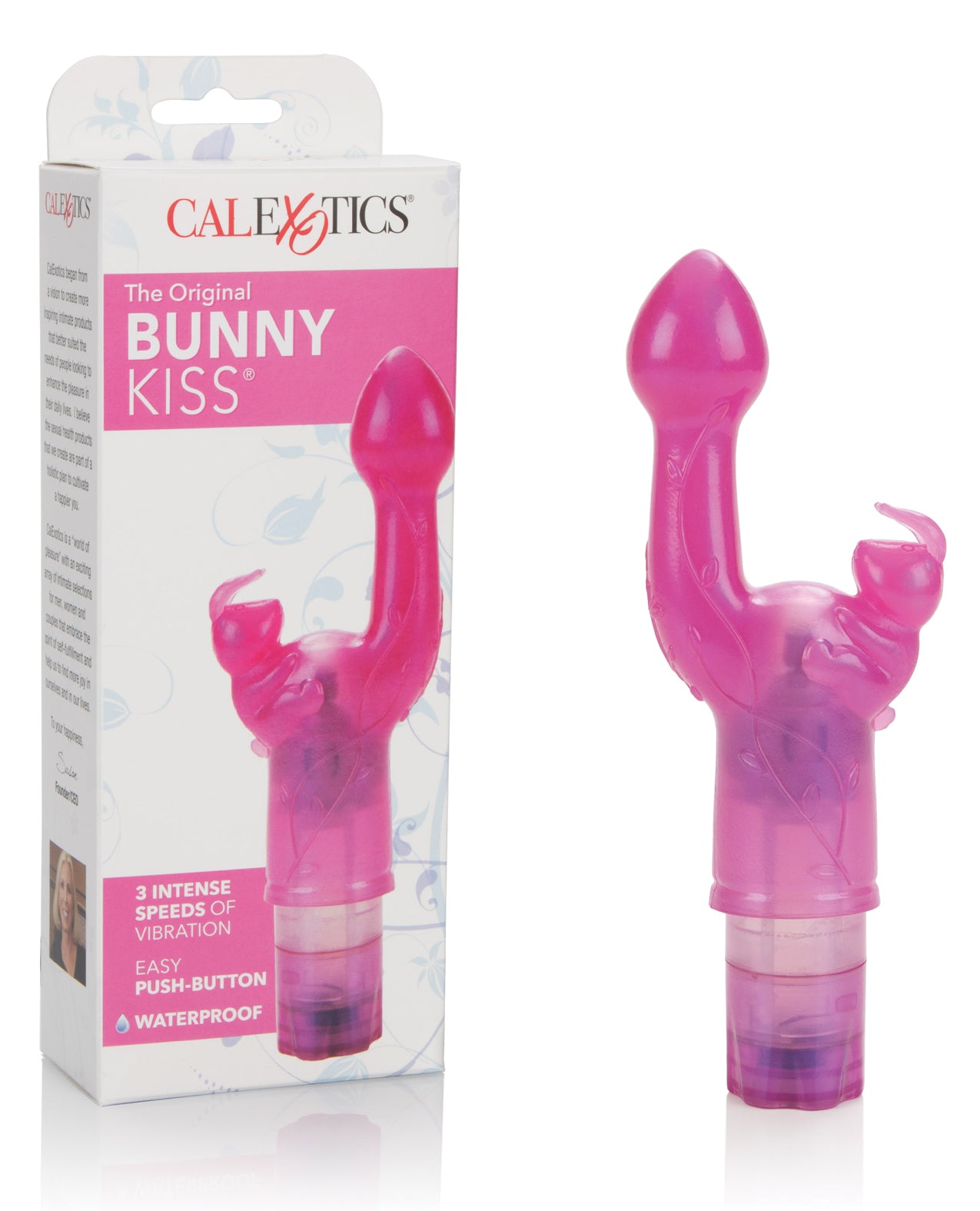 California Exotic Novelties SE-0782-15-3 Original Bunny Kiss Vibe, Pink