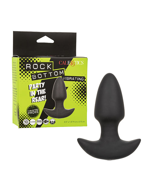 California Exotic Novelties Rock Bottom™ Vibrating Thrusting Probe, 10 Functions