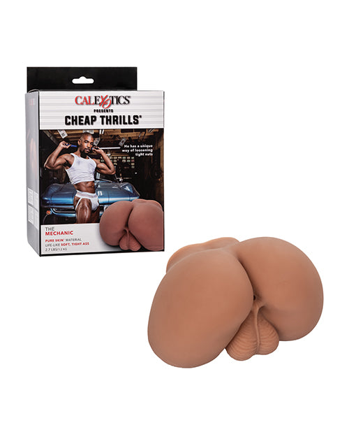California Exotic Novelties The Mechanic, Brown TPE Life-size Ass Stroker