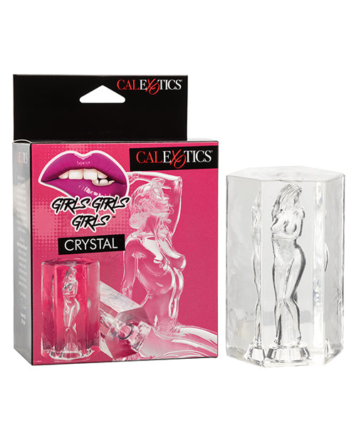 California Exotic Novelties Girls Girls Girls Crystal Masturbator, TPE