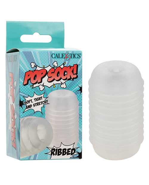 California Exotic Novelties SE-0936-30-3 Pop Sock! Ribbed Masturbator
