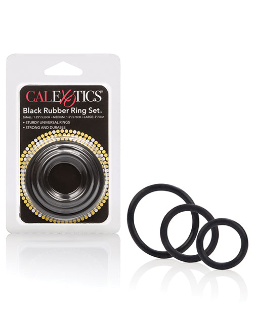 California Exotic Novelties SE-1407-03-2 Rubber Ring Set, 3 Piece
