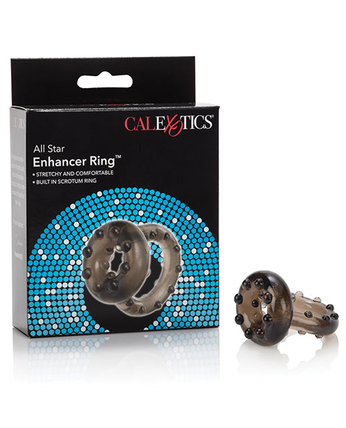 California Exotic Novelties SE-1459-03-3 All Star Enhancer Ring, Vibrating