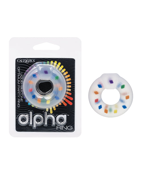 California Exotic Novelties SE-1491-17-2 Alpha Party Ring, Liquid Silicone