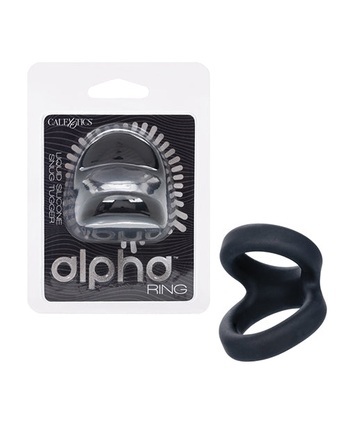 California Exotic Novelties Alpha Liquid Silicone Snug Tugger, Black