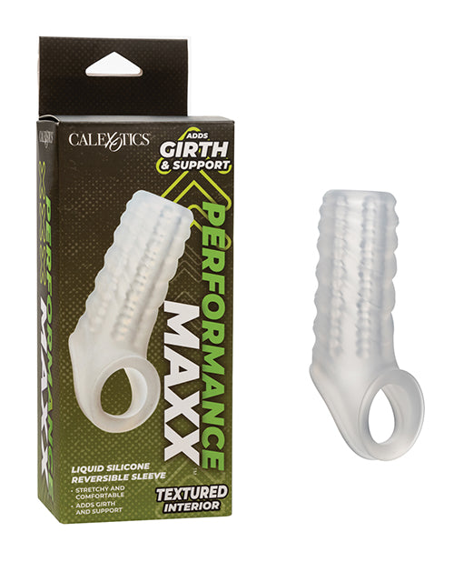California Exotic Novelties Performance Maxx Liquid Silicone Reversible Sleeve