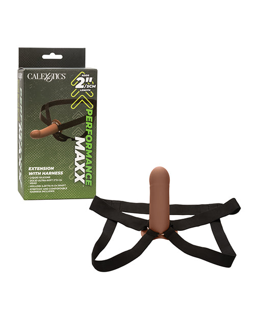 California Exotic Novelties Performance Maxx Extension with Harness, 2-Inch