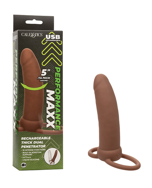 California Exotic Novelties Performance Maxx Rechargeable Thick Dual Penetrator
