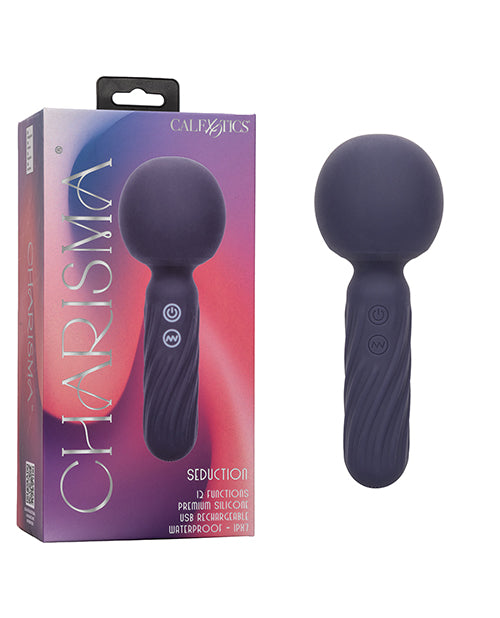 CalExotics Charisma Seduction Massager, 12 Functions, Waterproof Silicone
