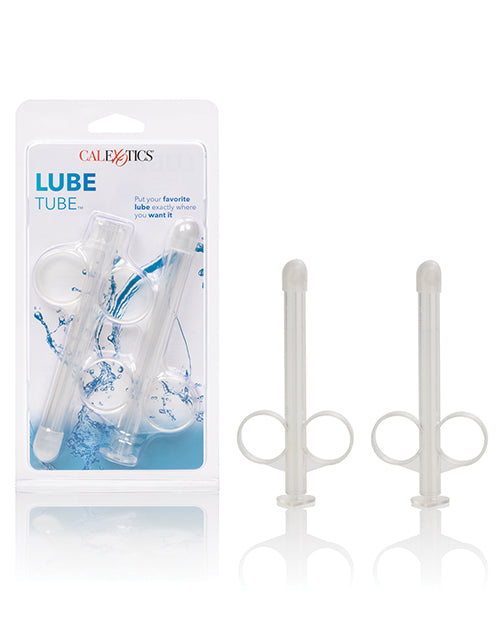 California Exotic Novelties SE-2380-00-2 Lube Tube Applicator, Clear ABS Plastic