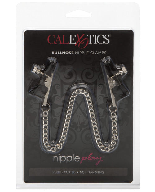 California Exotic Novelties Bull Nose Nipple Clamps, Silver