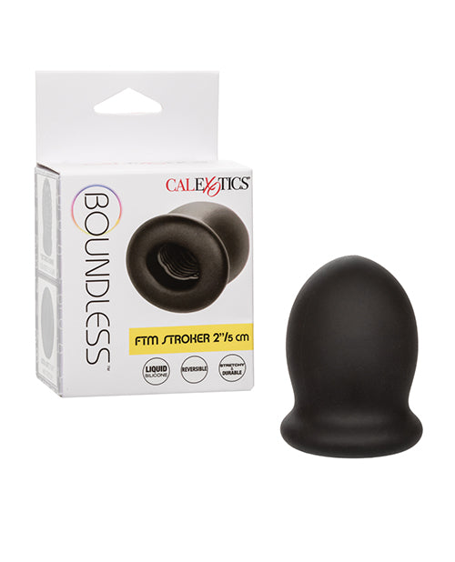 California Exotic Novelties SE-2703-70-3 Boundless FTM Stroker, 2" Silicone