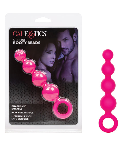 California Exotic Novelties Coco Licious Booty Beads, Pink Body-Safe Silicone