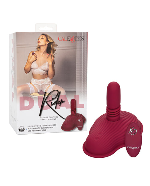 California Exotic Novelties Dual Rider Remote Control Thrust & Grind Massager