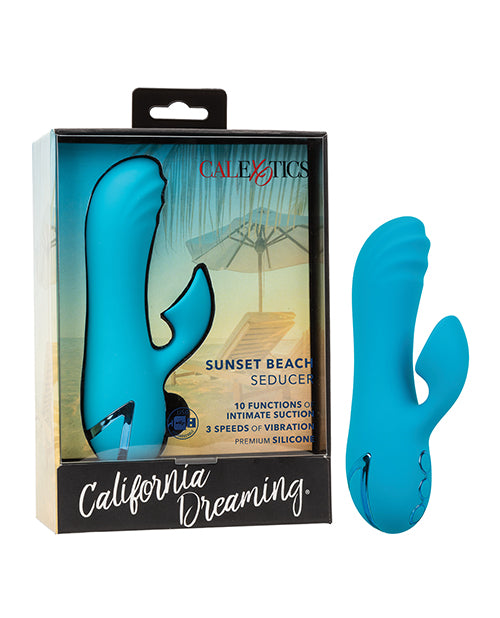 California Dreaming Sunset Beach Seducer, Rechargeable Dual Stimulator