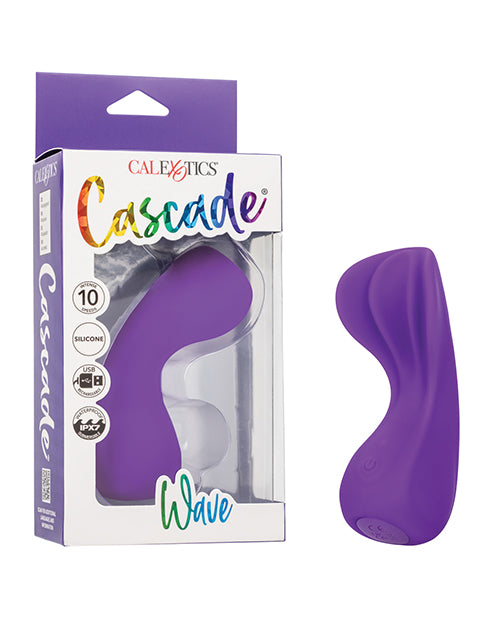 California Exotic Novelties SE-4370-99-3 Cascade Wave Vibrator, Purple