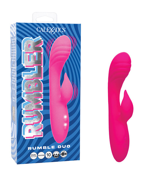 California Exotic Novelties Rumbler Duo Vibrator - Pink