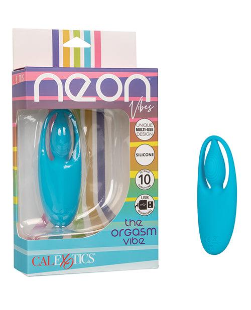 California Exotic Novelties SE-4403-15-3 Neon Vibes Orgasm Vibe, Blue