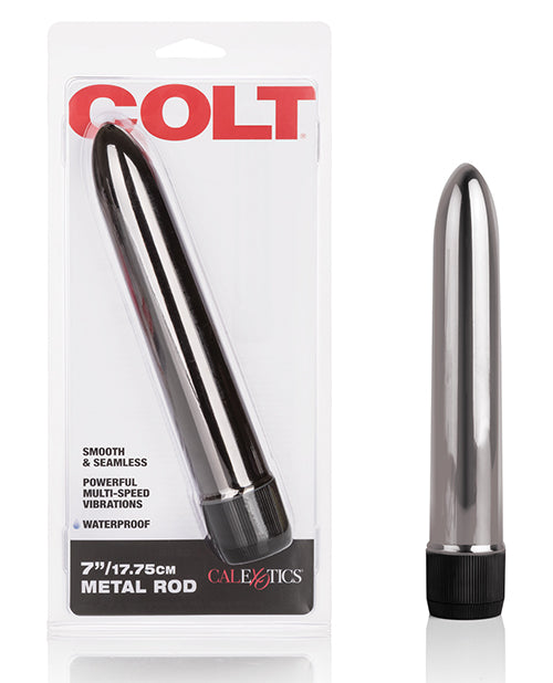 California Exotic Novelties COLT 7-Inch Metal Rod Multi-Speed Vibrator