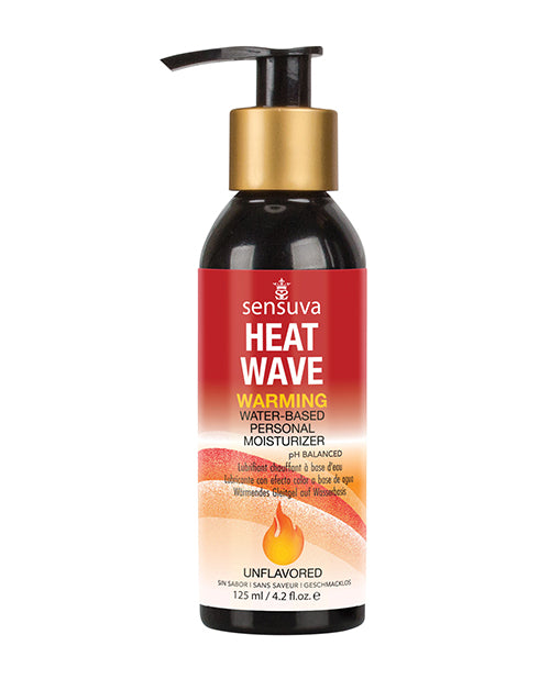 Sensuva VL104-ML Heat Wave Warming Water-Based Personal Moisturizer, 4 oz