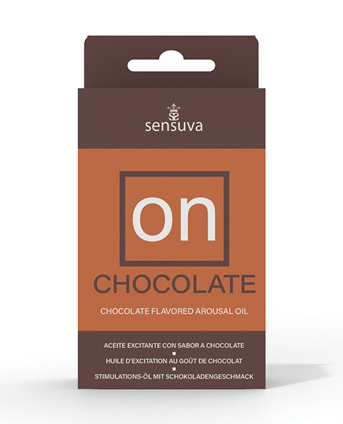Sensuva VL174-M ON Arousal Oil, Chocolate, 5ml