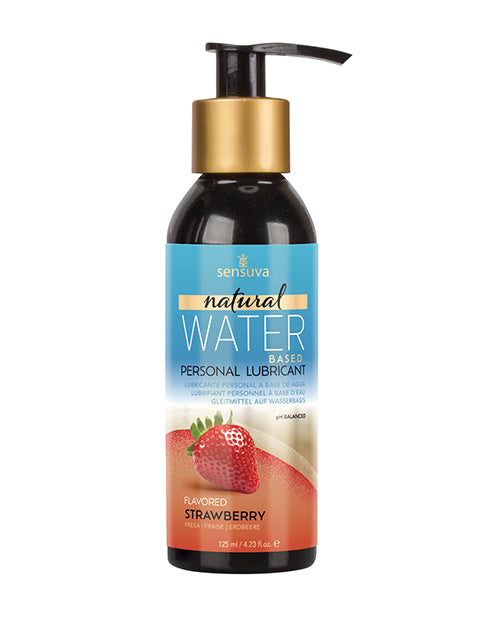 Sensuva VL362-ML Natural Based Personal Moisturizer, 4.23 oz Strawberry