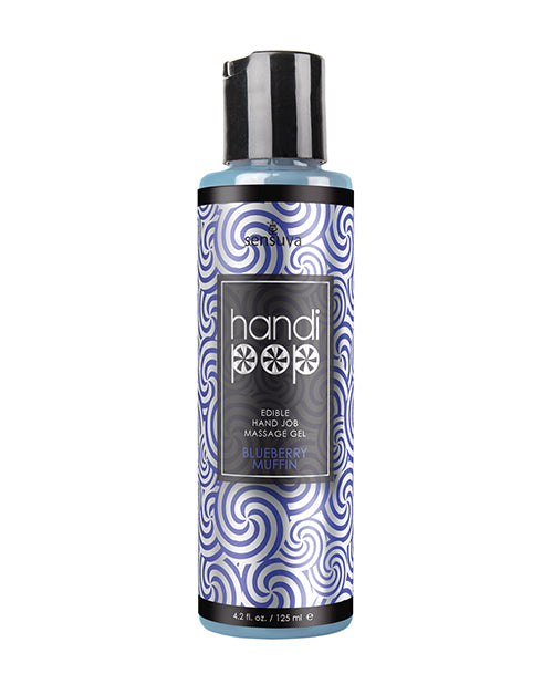 Sensuva VL689 HandiPop Hand Job Massage Gel, Blueberry Muffin, 4.2 oz