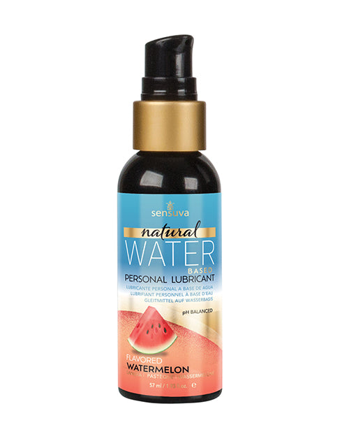 Sensuva Valencia Naturals Water Based Personal Moisturizer, 1.93 oz Watermelon